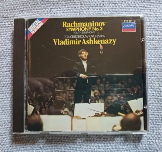 Cd Rachmaninov & Vladimir Ashkenazy - Symphony N° 3 - Importado Germany - Excelente Estado