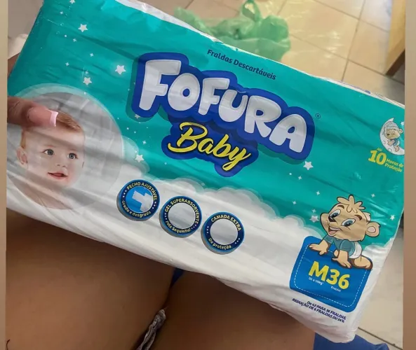 Fraldas fofura 36 unidades