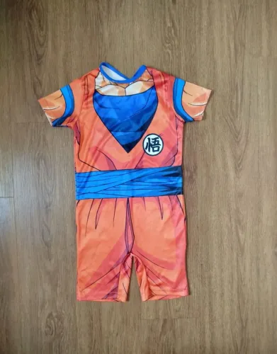 Fantasia Goku Dragon Ball Tamanho 5 a 6 anos 