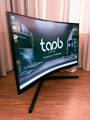 Monitor Gamer Samsung Odyssey G5 27" Polegadas Curvo 165Hz