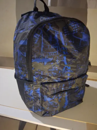 Mochila EXG Costas camuflada c/ cabo USB!