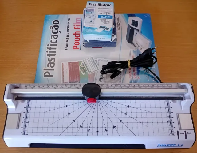 Plastificadora com Polacel A4 + RG