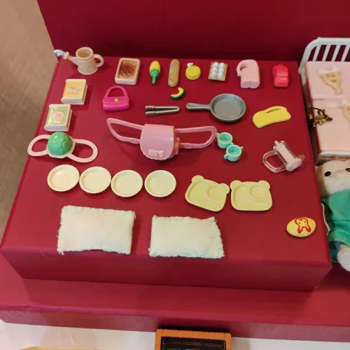 Sylvanian Family Kit acessórios 29 peças