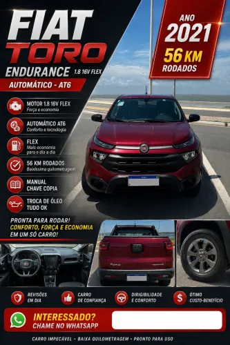 Fiat Toro Endurence 1.8 16V Flex Aut. 2021