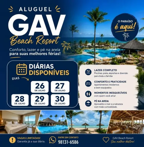 Resort da Gav em Salinas 