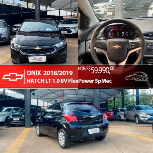 Chevrolet Onix Hatch LT 1.0 8V Flex Mec. 4P 2019