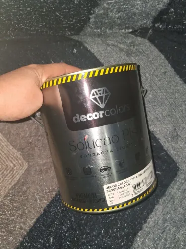 Tinta para Piso Decor Colors 3,6L - Vermelho Segurança
