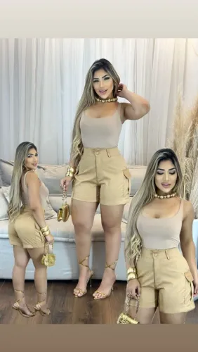 Short de Alfaiataria. Atacado e varejo