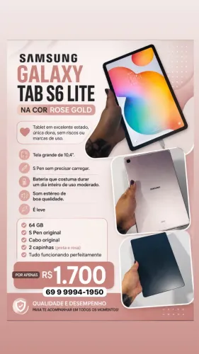 TAB s6 lite Samsung galaxy