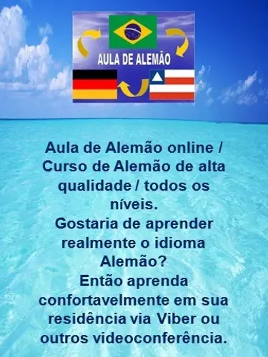 Aula de Alemão com professor nativo