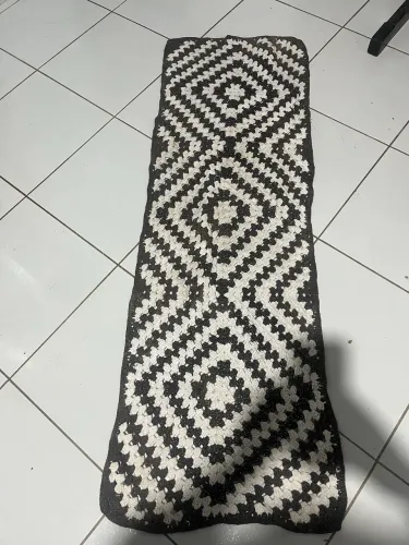 Tapete crochê