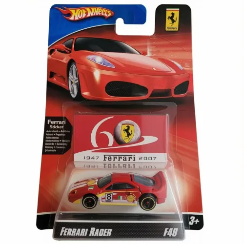 Hot Wheels Ferrari F40 Ferrari Racer 60 Anos Rara Blister