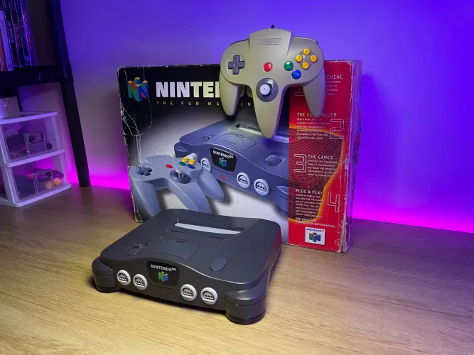 Nintendo 64 Completo na Caixa com Garantia