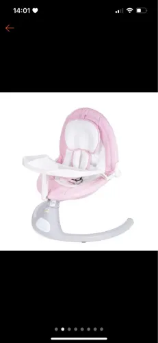 Cadeira de Descanso e Balanço para Bebê Bliss Baby Style com Música, Mosquiteiro
