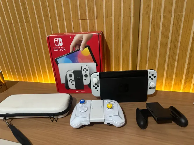Switch oled sistema desbloqueado e bloqueado