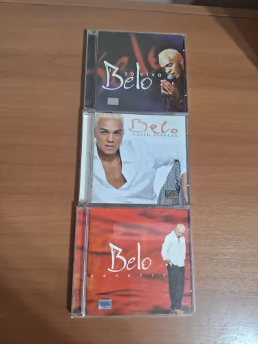 Belo - 3 cds originais - pagode