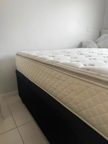 CONJUNTO COLCHÃO DE CASAL + BOX BAU GRANDE