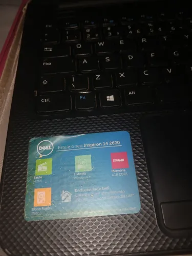 Notebook dell inspiron pra retirada de peças