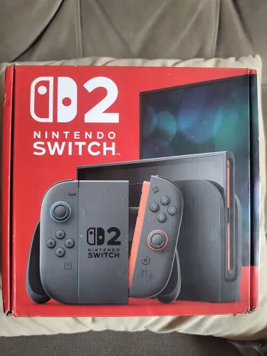 NINTENDO SWITCH 2 IMPECÁVEL C NOTA FISCAL 