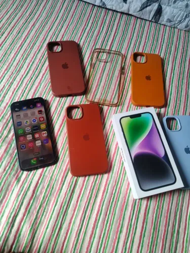 iphone 14 puls 256 giga completo nunca aberto aceito cartão