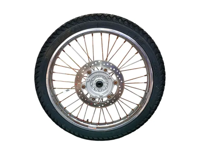 Roda dianteira orig pneu bom honda nx4 falcon 2000 á 2014