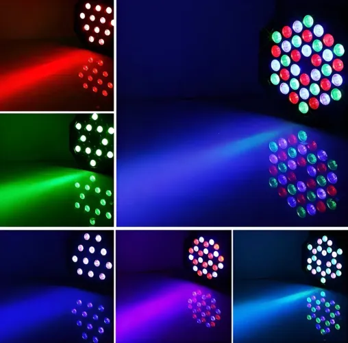 Canhão Par Led, RGBW, Refletor Boate, iluminação, Festa, Luz, ENTREGO PESSOALMENTE!