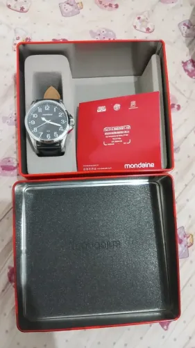 Relógio masculino pulseira de couro