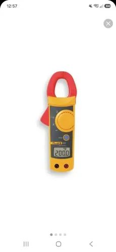Alicate Amperimetro Digital REF 321 FLUKE