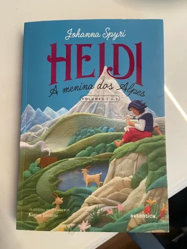 livro heidi a menina dos alpes volume 1 e 2