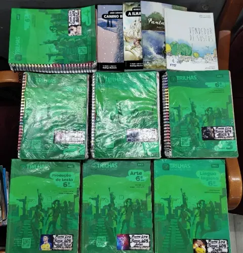 Kit livros 6°ano Trilhas 