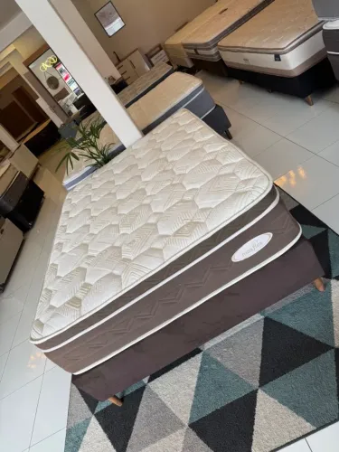 Cama box Casal MAXFLEX SEMINOVA TOP - Entrego!
