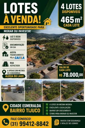 Lotes,no Tijuco 