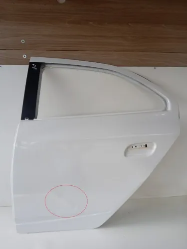 Porta Traseira Esquerda Com Faixa Preta Onix Prisma 