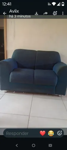 Sofá dois lugar 