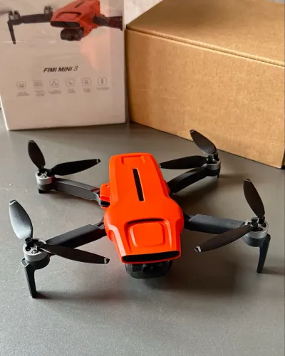 Drone Fimi Mini 3 4K - Seminovo, Bateria com Apenas 4 Ciclos, Completo na Caixa