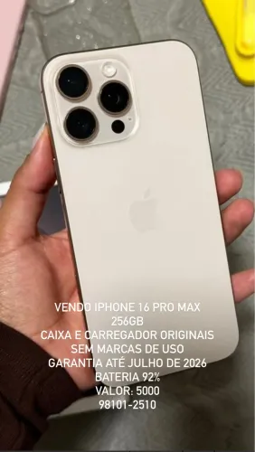 iPhone 16 pro Max 256