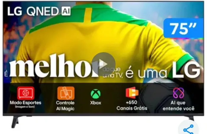 Tv LG qned 75 