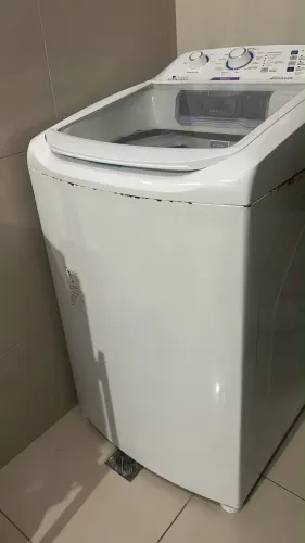 Máquina de lavar usada