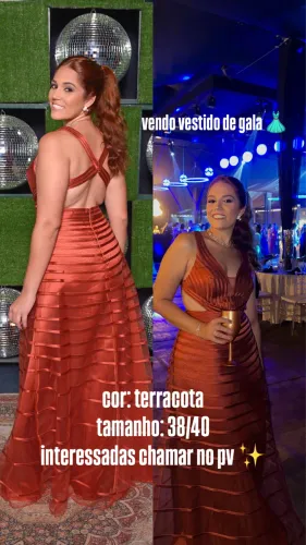 Vestido longo de Festa