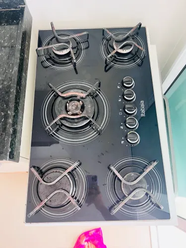 Fogão cooktop 5 bocas 