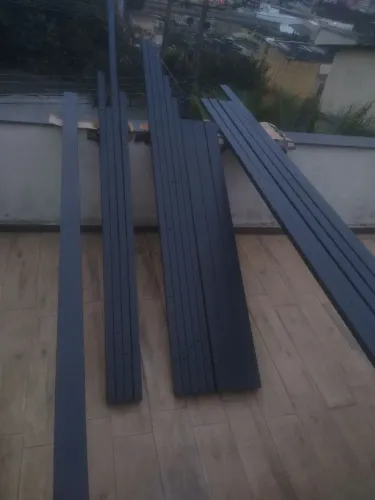 Cobertura telha galvanizada