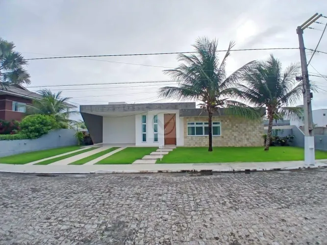 Casa em Condomínio na Zona de Expansão em Aracaju/SE Alto Padrão Frente Mar com Energia S