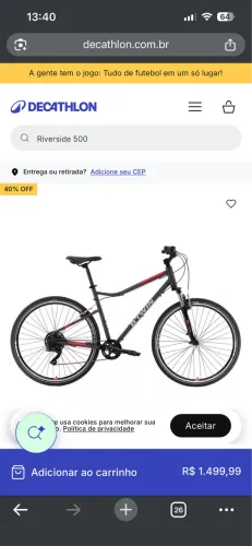 Bicicleta B?Twin Riverside 500