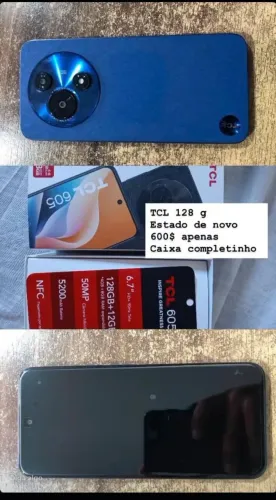 Celular TCL 605 128Gb
