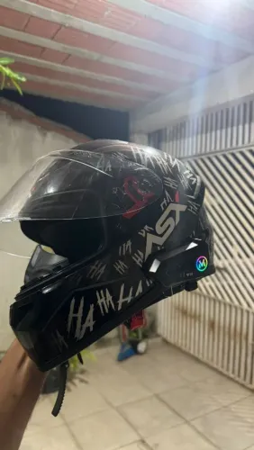 Capacete ASX com Intercomunicador 