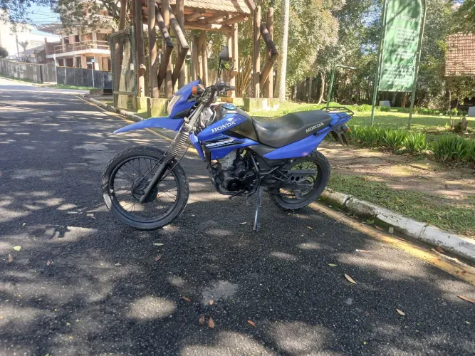Honda bros 2005 partida elétrica