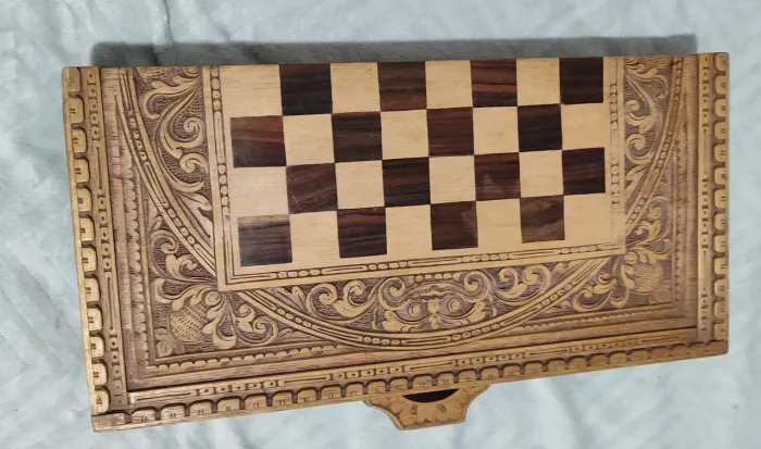 jogo de xadrez feito artesanal colecionador barato barato