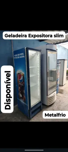 Geladeira Expositora Slim Pepsi 300 litros entrega