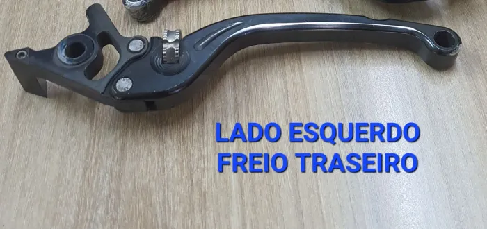 Manete esquerdo freio traseiro Voltz EVS serve EV1 original com regulagem