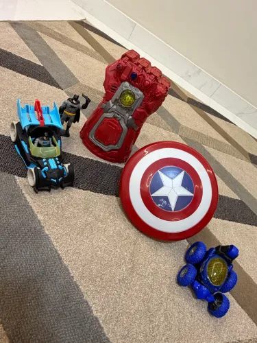 LOTE DE BRINQUEDOS SUPER HERÓIS